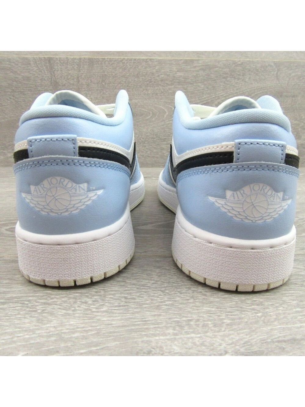 Jordan 1 Low Ice Blue GS Size 6.5Y / Womens Size 8 Sneakers NEW - Picture 8 of 15
